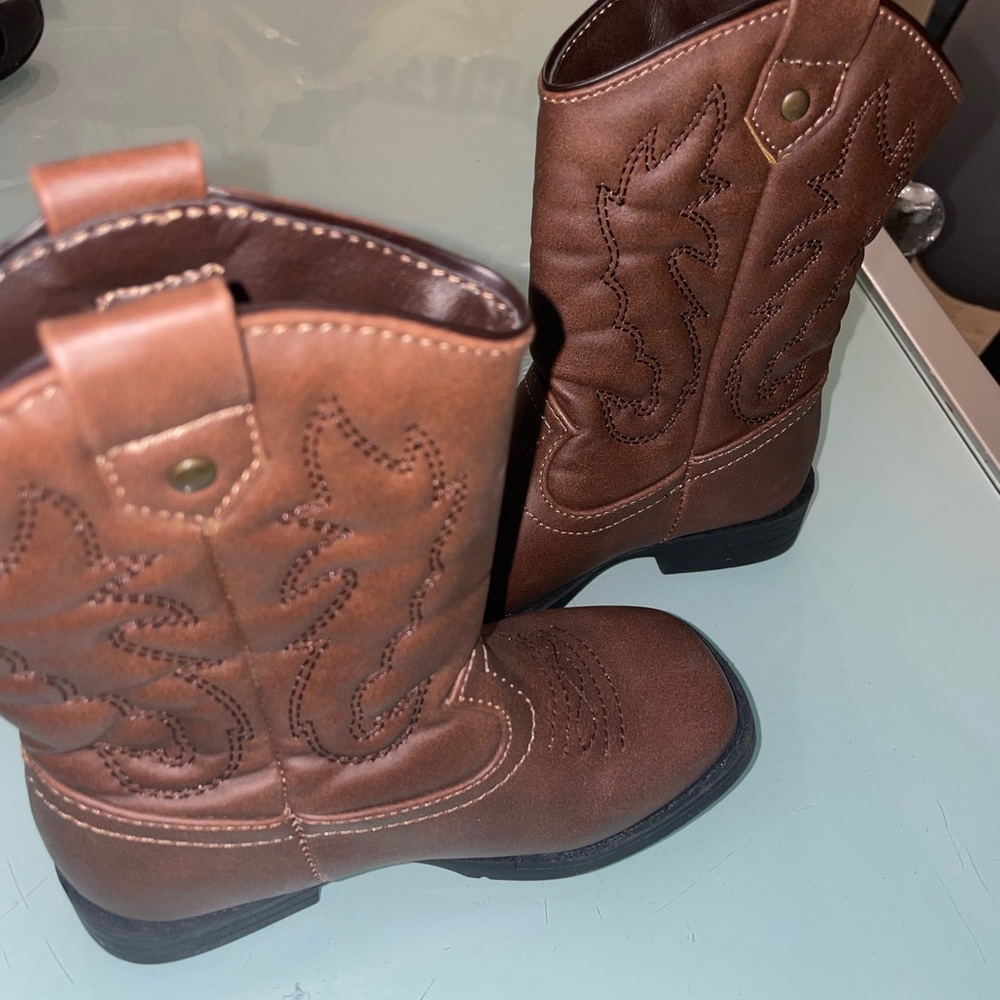 Brown Cowboy Boots size 9